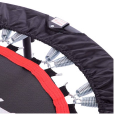 Фітнес батут складної Fitgo чорно-червоний 107см 40in, код: TX-6388B-40-S52
