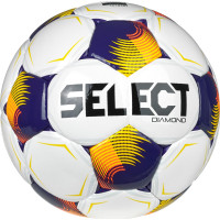 М'яч футбольний Select Diamond v26 085337-010 №5, білий-помаранчевий, код: 5703543459544
