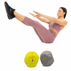 Кубики для тренувань кістки для фітнесу MDbuddy Sports Dice ø7,5см, 2штуки, код: FI-5343