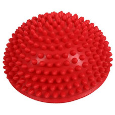 Напівсфера масажна кіндербол EasyFit 16 см м"яка червона, код: EF-4939-R-EF