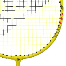 Ракетка для бадмінтону професійна в чохлі Dunlop Nitro-Star SSX 1.0 YLW G6 HH NF, код: DL13015234-S52