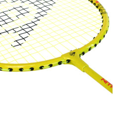Ракетка для бадмінтону професійна в чохлі Dunlop Nitro-Star SSX 1.0 YLW G6 HH NF, код: DL13015234-S52