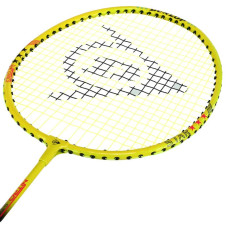 Ракетка для бадмінтону професійна в чохлі Dunlop Nitro-Star SSX 1.0 YLW G6 HH NF, код: DL13015234-S52