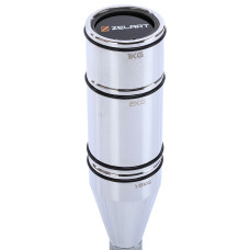 Булава сталева для кросфіту розсувна Adjustable Macebell Mdbuddy 1шт, 12кг, хром, код: FI-2513-S52