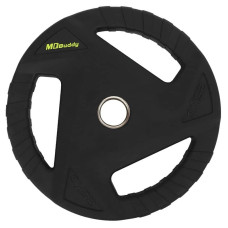 Диски поліуретанові MDbuddy 51 мм, 25 кг, чорний, код: TA-9649-25-S52
