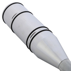 Булава сталева для кросфіту розсувна Adjustable Macebell Mdbuddy 1шт, 12кг, хром, код: FI-2513-S52