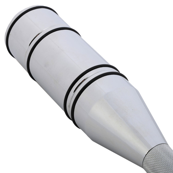 Булава сталева для кросфіту розсувна Adjustable Macebell Mdbuddy 1шт, 12кг, хром, код: FI-2513-S52