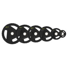Диски поліуретанові MDbuddy 51 мм, 25 кг, чорний, код: TA-9649-25-S52