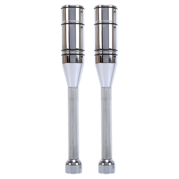 Булава сталева для кросфіту розсувна Adjustable Macebell Mdbuddy 1шт, 12кг, хром, код: FI-2513-S52