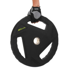 Диски поліуретанові MDbuddy 51 мм, 25 кг, чорний, код: TA-9649-25-S52
