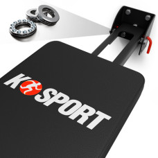 Пряма тренувальна лава для вправ K-Sport Pro KSG010, код: KSG010-IN
