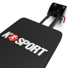Пряма тренувальна лава для вправ K-Sport Pro KSG010, код: KSG010-IN