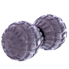 Масажер для спини FitGo DuoBall Massage Ball 136х60 мм, рожевий, код: FI-8231_P