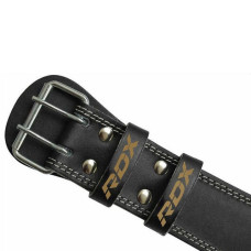 Пояс для важкої атлетики шкіряний RDX 6 L Black Gold, код: WBS-6RB-L