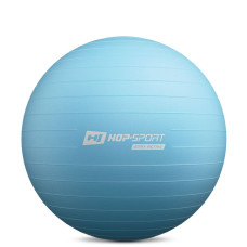 Фітбол Hop-Sport 65см блакитний + насос, код: 5902308235861
