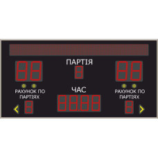 Табло для волейболу LedPlay (2020х1020), код: VOL1507