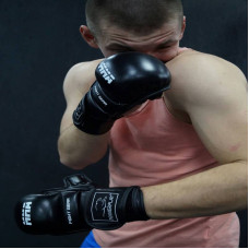 Рукавички для MMA PowerPlay чорні L, код: PP_3026_L_Black
