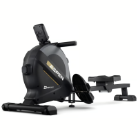 Гребний тренажер Hop-Sport HS-080R Aspen магнітний чорно-золотистий, код: 5902308237544