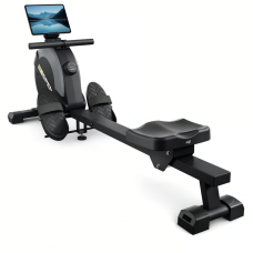 Гребний тренажер Hop-Sport HS-080R Aspen магнітний чорно-золотистий, код: 5902308237544