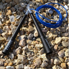 Скакалка швидкісна Power System Crossfit Jump Rope 2800 мм, синій, код: PS-4033_Black-Blue