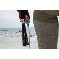 Скакалка швидкісна Power System Crossfit Jump Rope 2800 мм, синій, код: PS-4033_Black-Blue