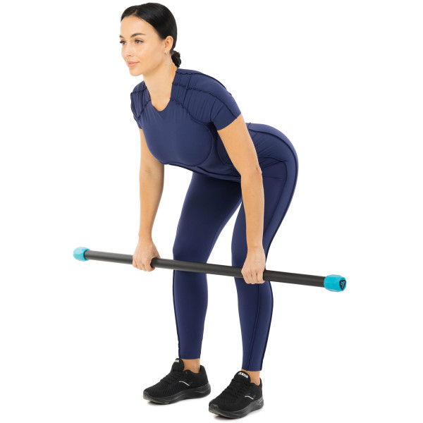 Бодібар Body Bar LiveUp 6кг, чорний-синій, код: LP8145-6