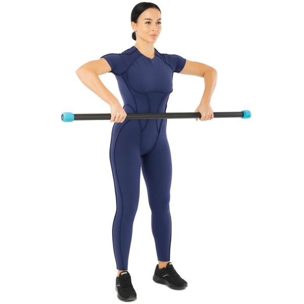 Бодібар Body Bar LiveUp 6кг, чорний-синій, код: LP8145-6