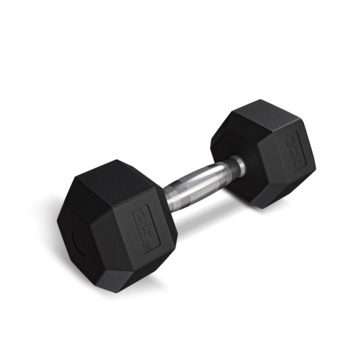 Гантеля шестигранна прогумована TX-025RD Trex Sport 2,5кг, код: 5902308232228
