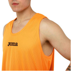 Манішка для футболу двостороння чоловіча цільна (сітка) Joma XL, салатовий-помаранчевий, код: 101689-050_XL