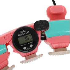 Обруч розумний масажний не розбірний Zelart Smart Weighted Hulа бірюзовий-рожевий, код: FI-9659-S52