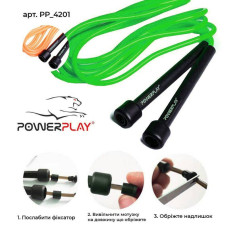 Скакалка PowerPlay зелена, код: PP_4201_Green