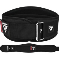 Пояс для важкої атлетики неопреновий RDX RX3 EVA Curve S Black, код: WBE-RX3B-S