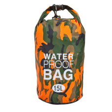 Водонепроникний гермомішок Tactical Waterproof 15 л, фіолетовий, код: TY-6878-15_V