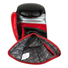 Боксерські рукавиці PowerPlay чорні карбон 12 унцій, код: PP_3007_12oz_Black