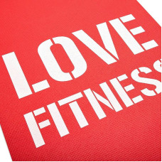 Килимок для фітнесу Reebok Love RAMT-11024RDL 1730х610х4 мм, червоний, код: 885652015677-IN