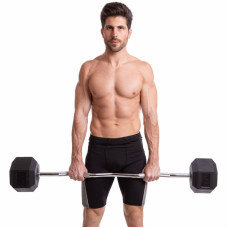 Штанга фіксована вигнута BioGym 10-50 кг, код: TA-6231-50