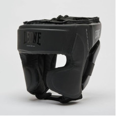 Боксерський шолом Leone Mono Black L, код: 500198-RX