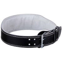 Пояс атлетичний шкіряний Zelart ширина 10см XXL чорний, код: SB-165085_XXL