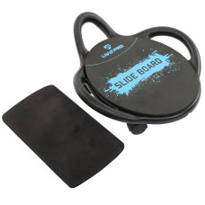 Платформа для преса з подушкою для ніг Abdominal wheel LiveUp 600х525х220мм, чорний, код: LP8346