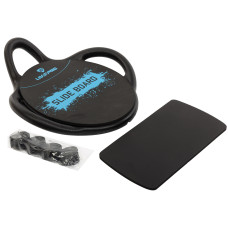 Платформа для преса з подушкою для ніг Abdominal wheel LiveUp 600х525х220мм, чорний, код: LP8346