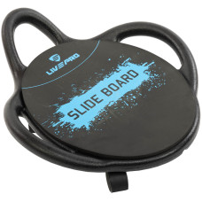 Платформа для преса з подушкою для ніг Abdominal wheel LiveUp 600х525х220мм, чорний, код: LP8346