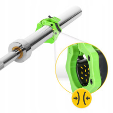 Замки (затиски) для олімпійського грифа 4Fizjo Quick Release 50 мм, 2 шт, код: P-5907739317391