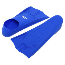 Ласти для тренувань у басейні короткі із закритою п'ятою MadWave Flippers XS (33-35), синій, код: M074302_XSBL