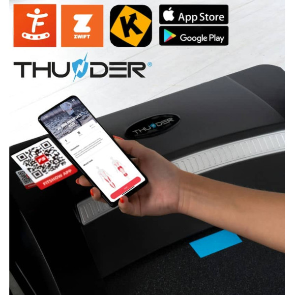 Бігова доріжка Thunder Icon-D Black, код: ICON-D-BLACK