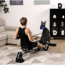 Гребний тренажер Hop-Sport HS-095R Spike золотий, код: 5902308236820