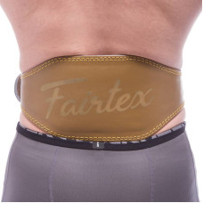 Пояс атлетичний Fairtex M чорний-коричневий, код: 161074_M
