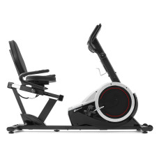 Горизонтальний велотренажер Hop-Sport HS-060L Pulse сріблястий, код: 5902308220058