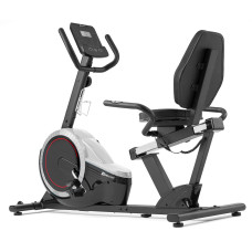 Горизонтальний велотренажер Hop-Sport HS-060L Pulse сріблястий, код: 5902308220058