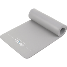 Килимок (мат) для фітнесу та йоги Gymtek NBR 1,5см сірий, код: 5907766660989