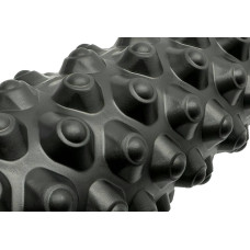 Масажний ролик EasyFit Grid Roller Extreme 330х140 мм чорний код: EF-2023-BK-EF